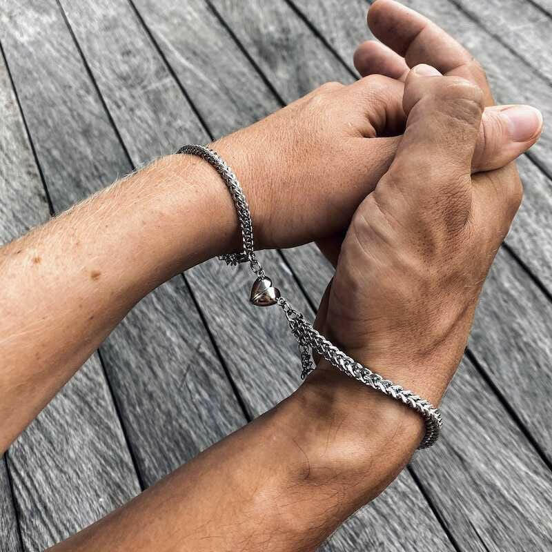 Coppia di Bracciali “Cuore Unione”