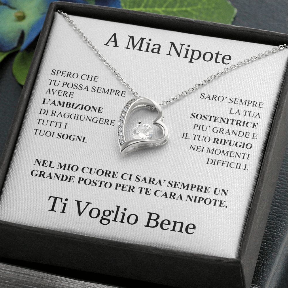 COLLANA CUORE CON DEDICA OMAGGIO