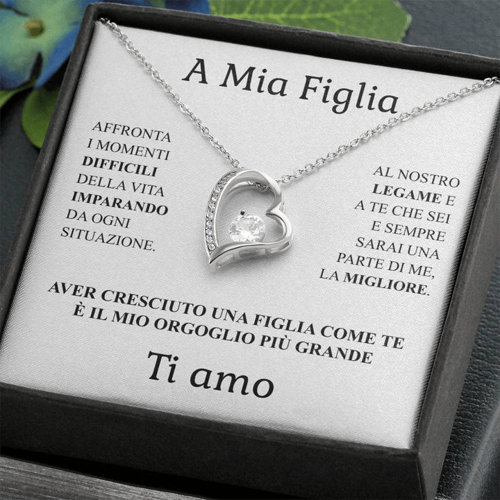 COLLANA CUORE CON DEDICA OMAGGIO