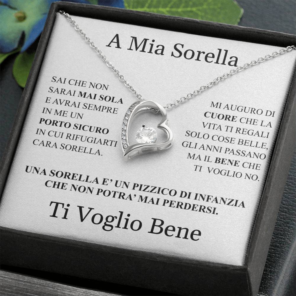 COLLANA CUORE CON DEDICA OMAGGIO