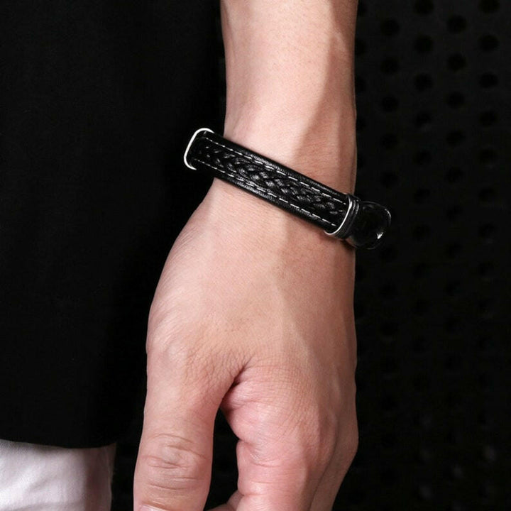 BRACCIALE ETERNITY LOVE MASCHILE CON DEDICA OMAGGIO