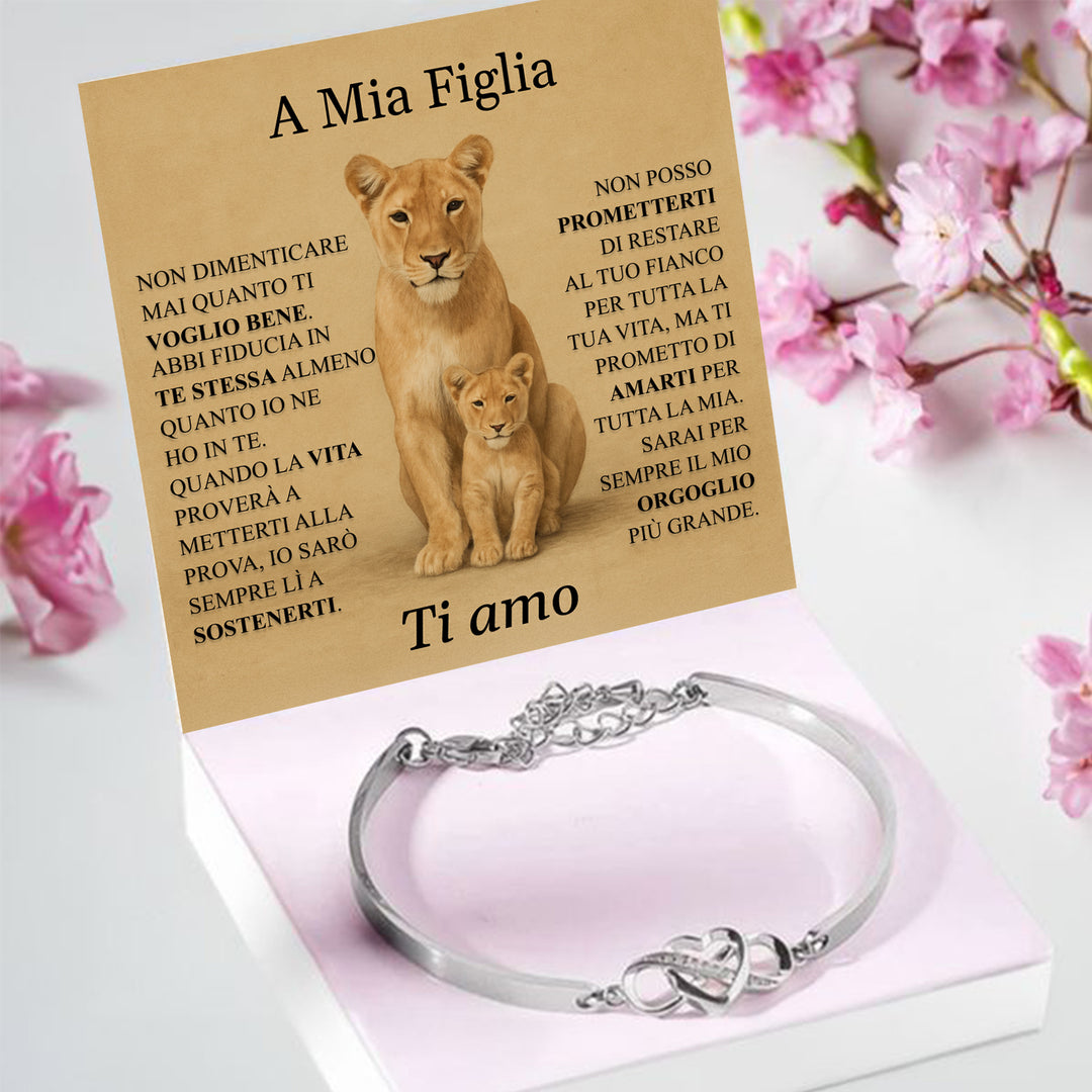 BRACCIALE ETERNITY LOVE DEDICA - LEONE
