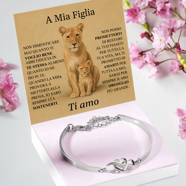 BRACCIALE ETERNITY LOVE DEDICA - LEONE