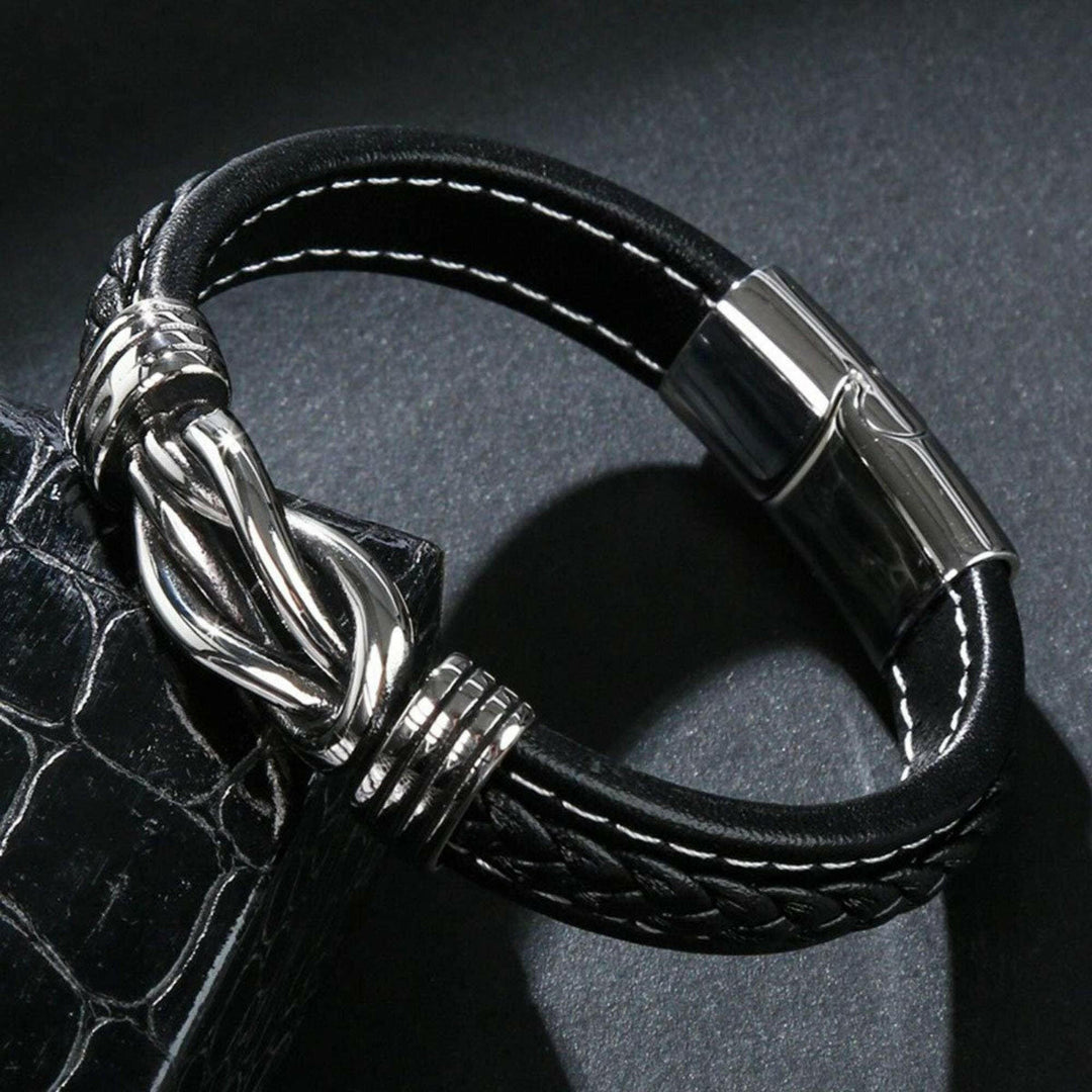 BRACCIALE ETERNITY LOVE MASCHILE CON DEDICA OMAGGIO