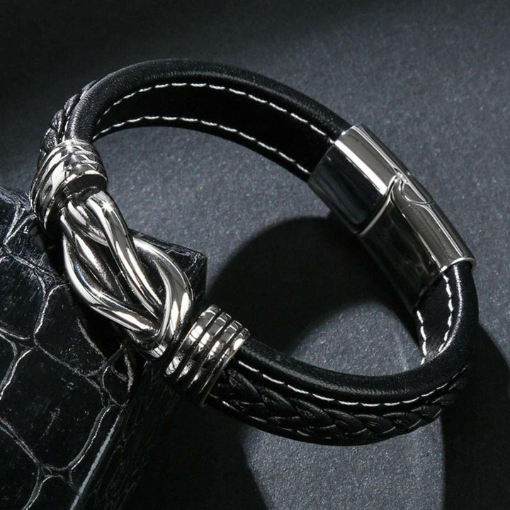 BRACCIALE ETERNITY LOVE MASCHILE CON DEDICA OMAGGIO