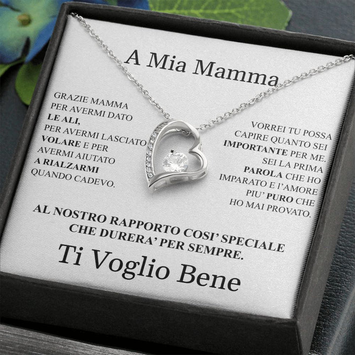 COLLANA CUORE CON DEDICA OMAGGIO