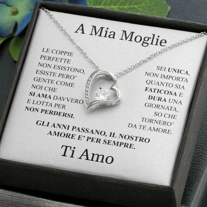 COLLANA CUORE CON DEDICA OMAGGIO